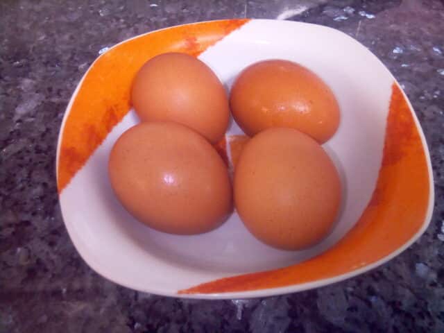 Huevos duros