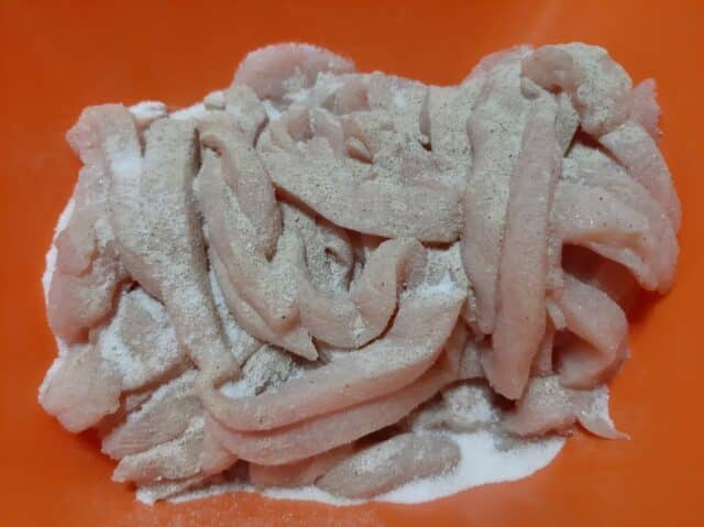 Pollo con sal y pimienta