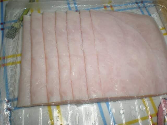 Jamón de pavo
