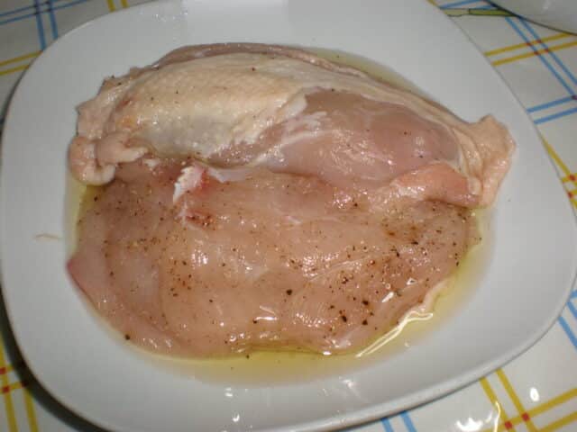 Macerar las pechugas