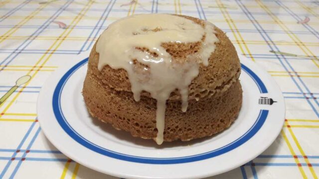 Pastel con leche condensada