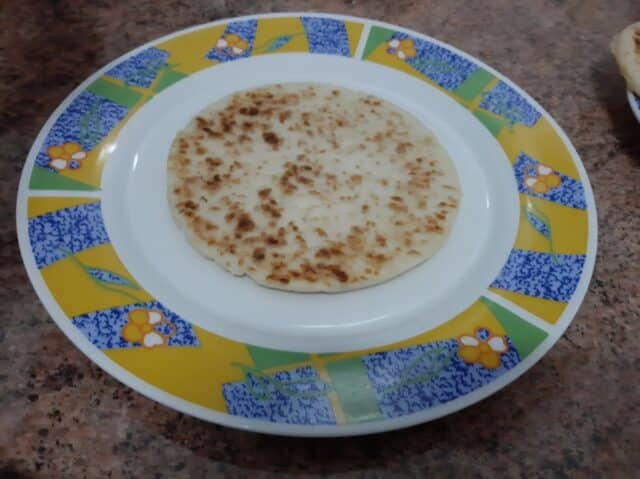 Arepa al estilo Vicky Arepa al estilo Vicky