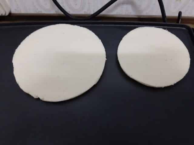 Asar las arepas Asar las arepas