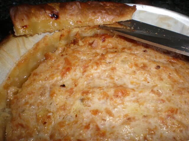 Cortar los bordes a la tarta