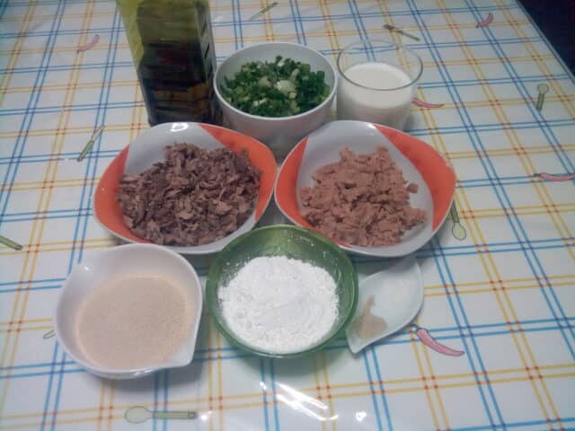 Ingredientes para las croquetas