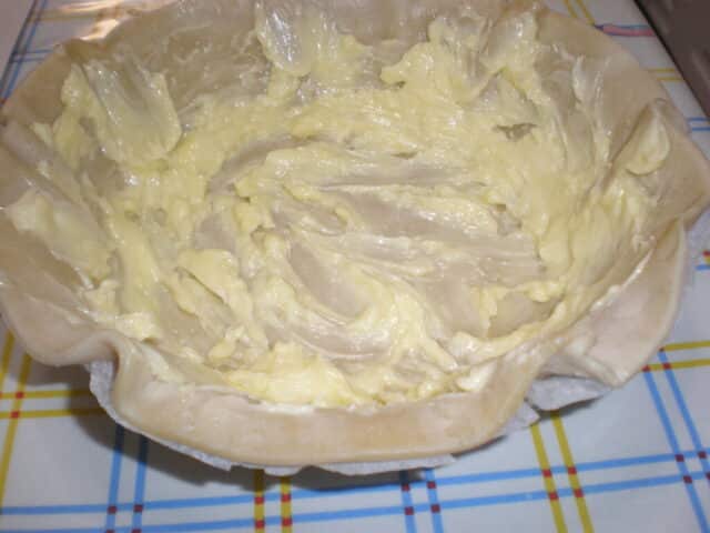 Masa con mantequilla