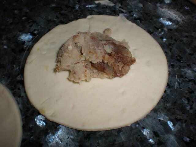 Masa con relleno