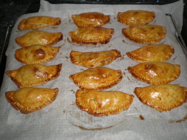 Truchas de batata horneadas