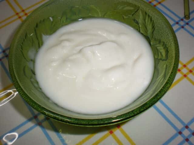 Yogur natural