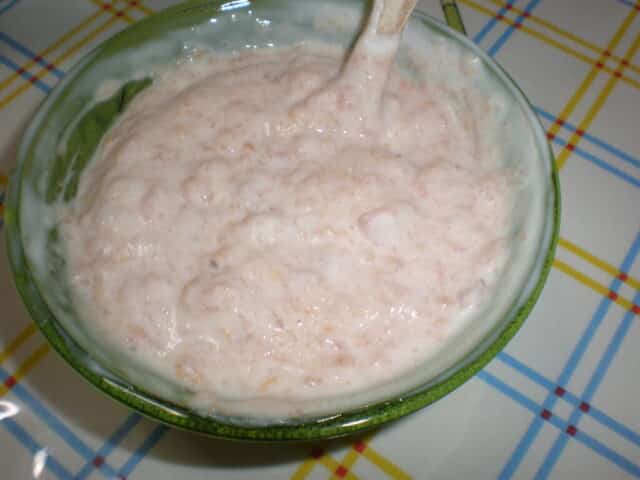 Yogur y mermelada
