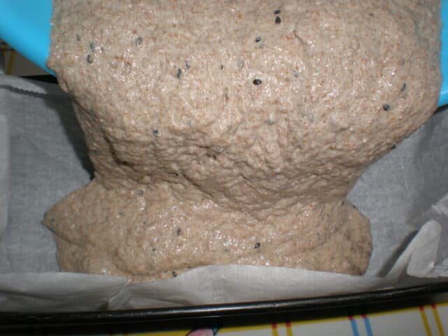 Meter la masa en el molde Meter la masa en el molde