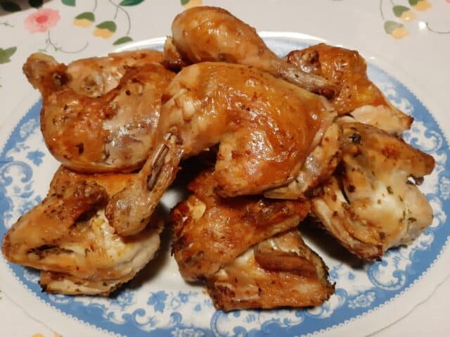 Pollo al jengibre al horno 