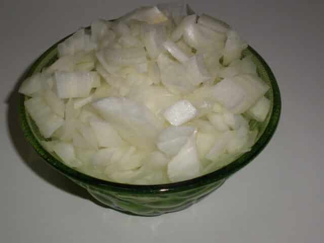 Cebolla en daditos