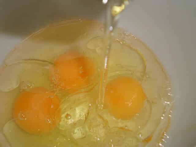 Huevos y aceite Huevos y aceite