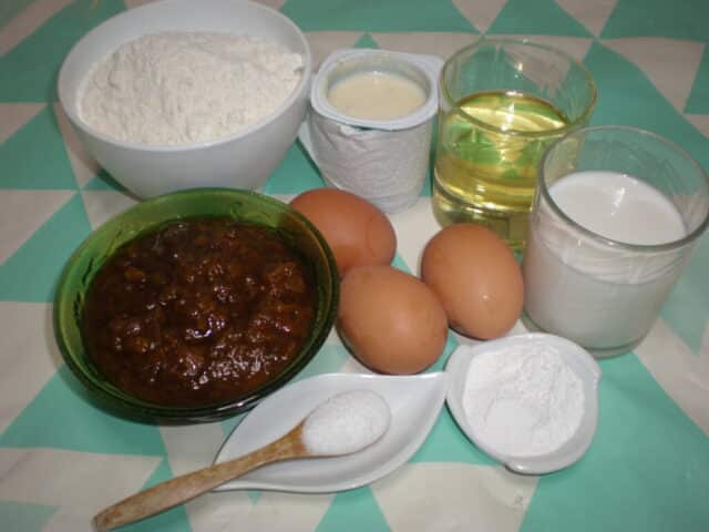 Ingredientes para magdalenas Ingredientes para magdalenas