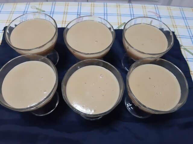 Natillas de vainilla Natillas de vainilla