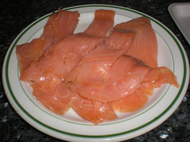 Salmón ahumado