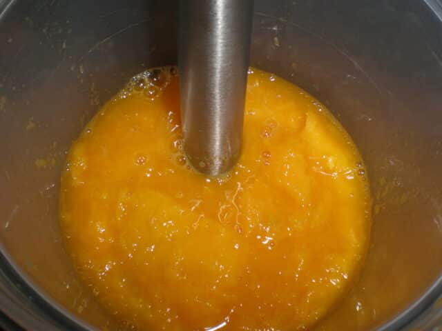 Batir el mango