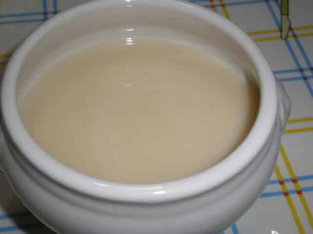 Crema de espárragos blancos Crema de espárragos blancos