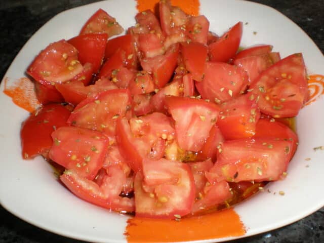 Tomates oleoréganos