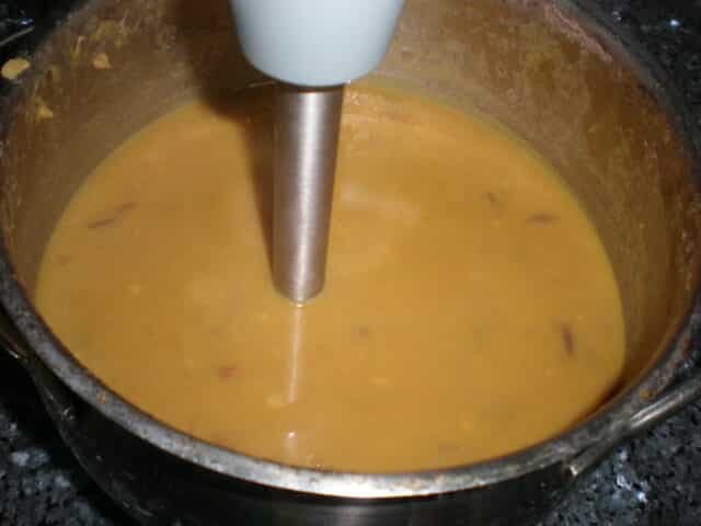 Hacer puré de judías