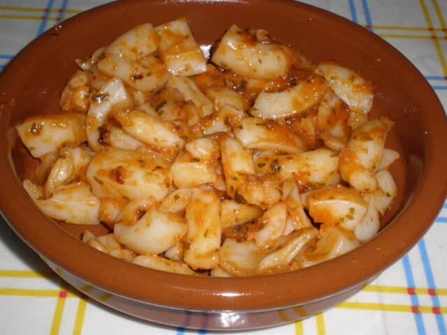 Sepia con tomate Sepia con tomate