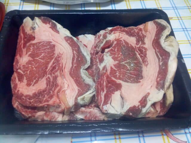 Entrecots de buey Entrecots de buey