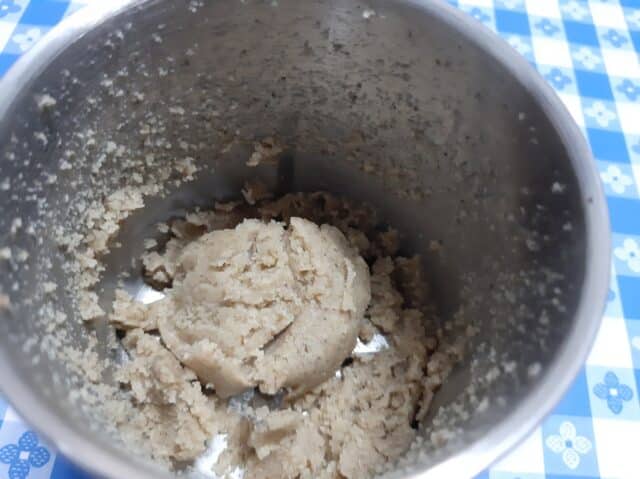 Hacer la pasta de nueces