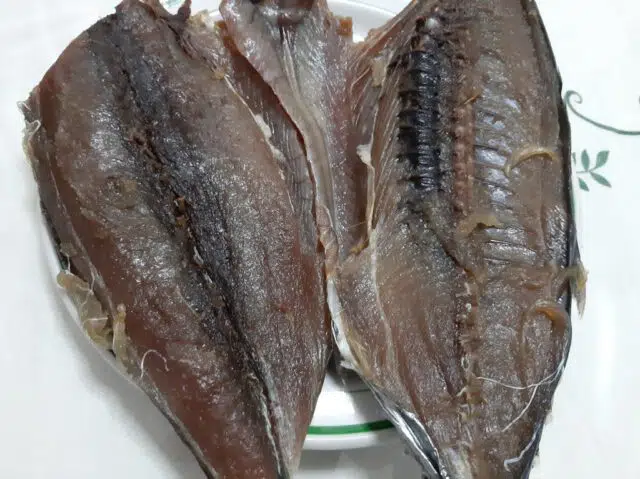 Atún rayado en salazón