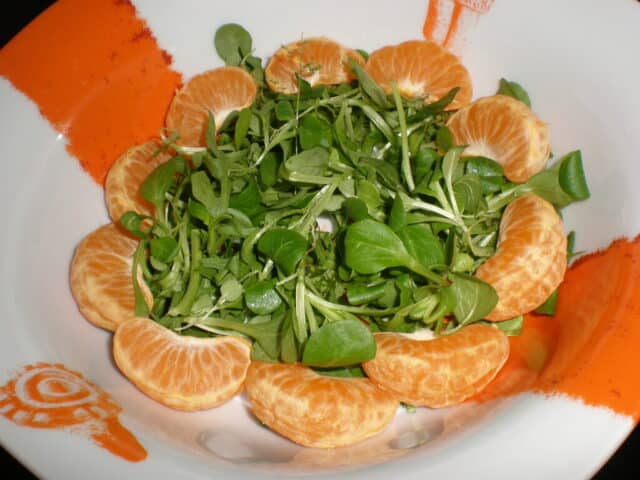 Berros y mandarina Berros y mandarina