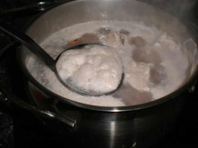 Despumar las judías