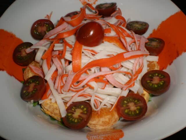 Ensalada de cherry negro Ensalada de cherry negro