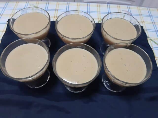 Natillas de vainilla