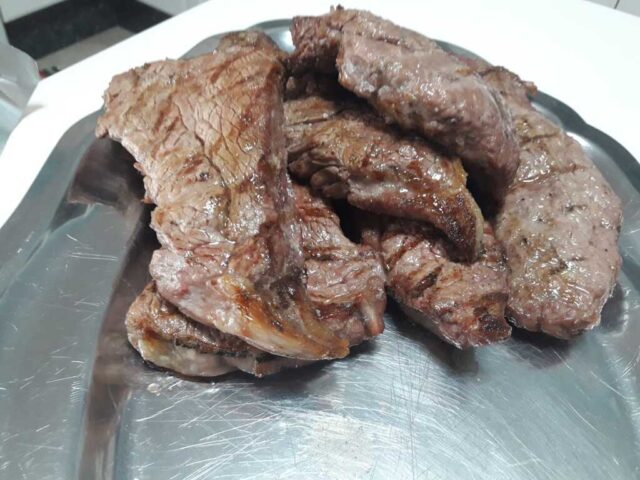 Bistecs de ternera a la barbacoa