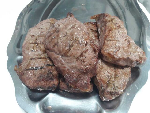 Bistecs de ternera a la barbacoa