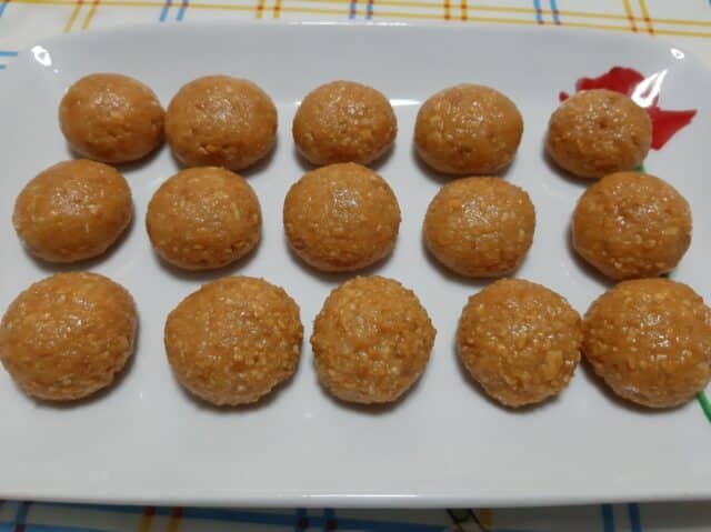Bolitas de dulce de leche