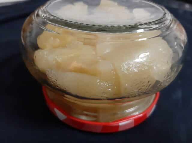 Bote boca abajo