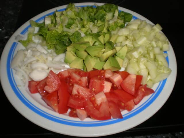 Ensalada de recogimiento
