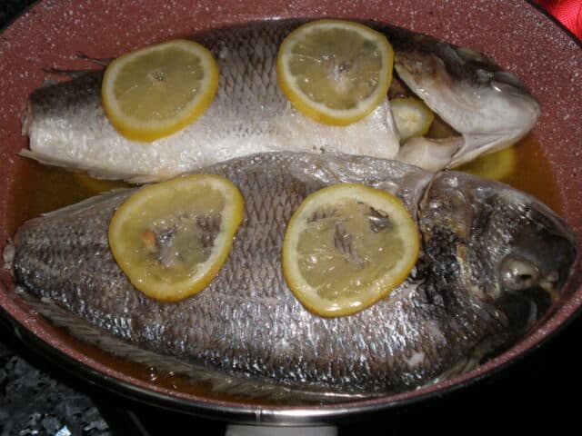 Doradas al limón