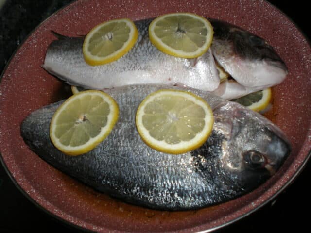 Doradas al limón