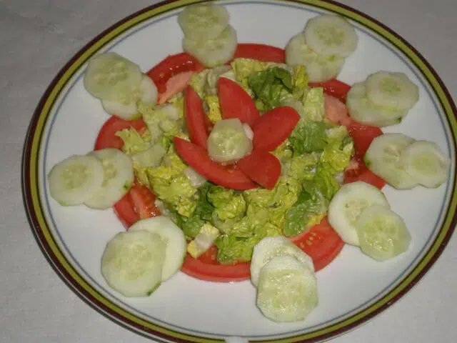 Ensalada floral