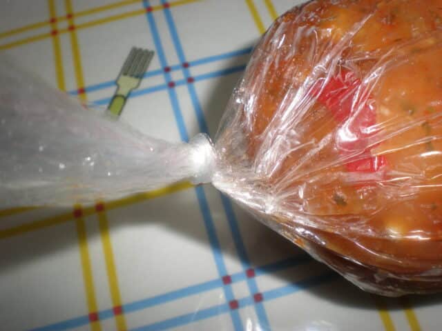 Anudar el fiambre casero