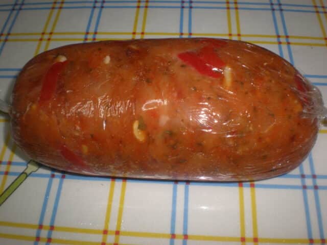 Envolver fiambre casero