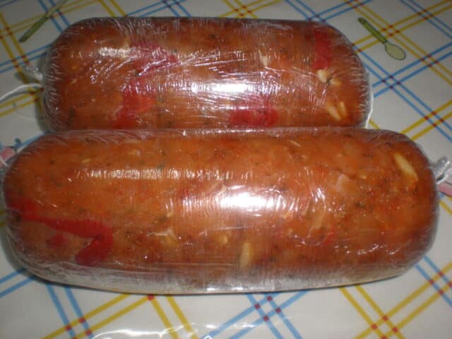 Fiambre casero enrollado