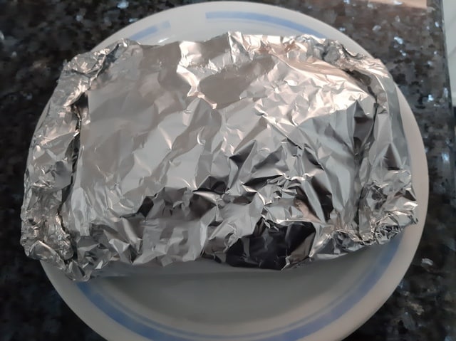 Ajo envuelto en platina