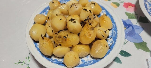 Papas al tomillo horneadas