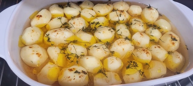 Papas en el horno