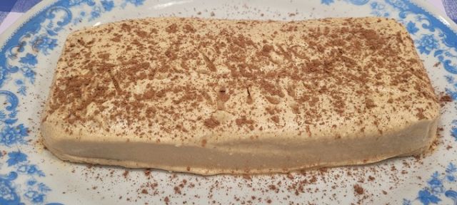 Tarta de caqui y plátano