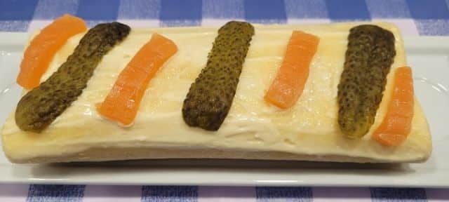 Brazo gitano decorado