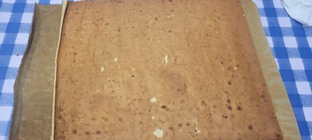 Lámina de bizcocho Lámina de bizcocho